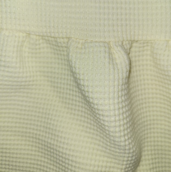 ⭐️ Janie and Jack Pale Yellow Waffle Weave Halter Dress W/ Bow - Picture 4 of 7